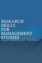 9780415268998 Research Skills for Management Studies, Verzenden, Zo goed als nieuw, Alan Berkeley Thomas