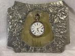 No Reserve Price - Porte Montre Gousset et Montre en Argent