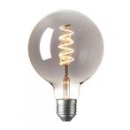 Filament LED Lamp Globe XL Curl Titanium Ø125mm E27 4W, Nieuw