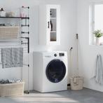 vidaXL Hangkast 34,5x34x90 cm wit, Huis en Inrichting, Kasten | Buffetkasten, Minder dan 50 cm, Verzenden, Nieuw, Minder dan 100 cm