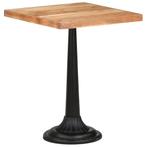 vidaXL Bistrotafel 60x60x76 cm massief acaciahout, Verzenden, Nieuw