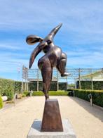 sculptuur, Performing athlete - 70 cm - Brons, Antiek en Kunst