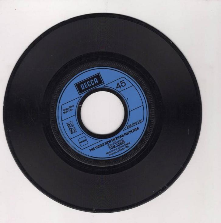 Tom Jones – The Mexican Puppeteer / All That I Need Is Some, Cd's en Dvd's, Vinyl Singles, Ophalen of Verzenden