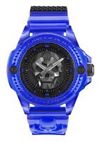 Philipp Plein The Skull Synthetic PWWAA0323 horloge 44 mm, Overige merken, Verzenden, Polshorloge, Nieuw
