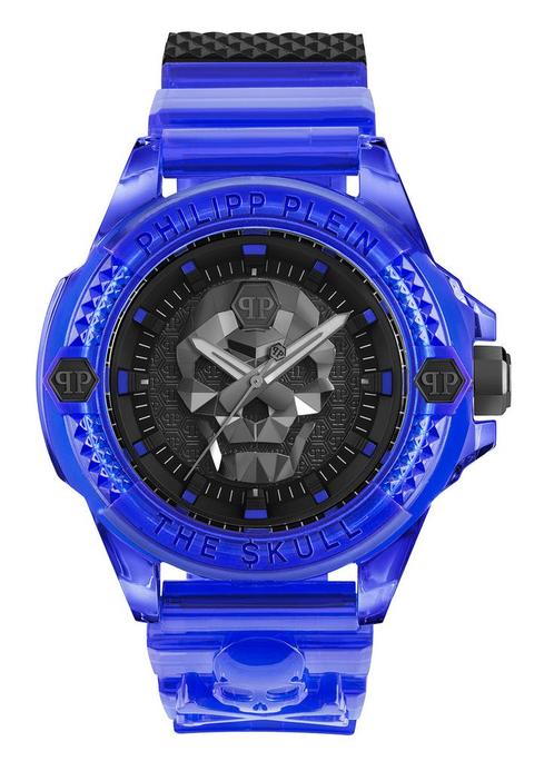 Philipp Plein The Skull Synthetic PWWAA0323 horloge 44 mm, Sieraden, Tassen en Uiterlijk, Horloges | Heren, Polshorloge, Nieuw