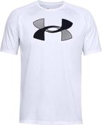 Under Armour Big Logo Tech S/S Fitness Shirt Heren - Maat L, Kleding | Heren, Verzenden, Nieuw