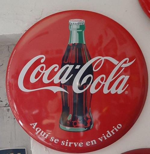 Coca-Cola - Emaille bord - Glazuur, Staal, Antiek en Kunst, Antiek | Wandborden en Tegels