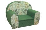 Kinderfauteuil - 60x40x45 cm - jungle dieren - groen, Kinderen en Baby's, Ophalen of Verzenden, Nieuw