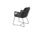 Belmond Prado dining tuinset 130 cm rond 5 delig antraciet, Tuin en Terras, Tuinsets en Loungesets, Ophalen of Verzenden, Nieuw