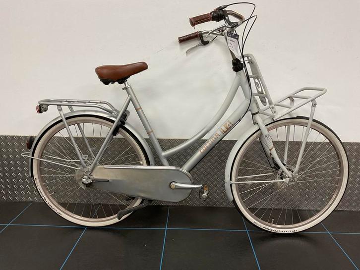 Cortina U4 stadsfiets, Fietsen en Brommers, Fietsen | Dames | Damesfietsen, Versnellingen, Gebruikt, Overige merken, 53 tot 56 cm
