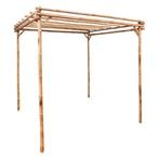Pergola | Gardalux | 170 x 170 x 220 cm (Bamboe), Verzenden, Nieuw