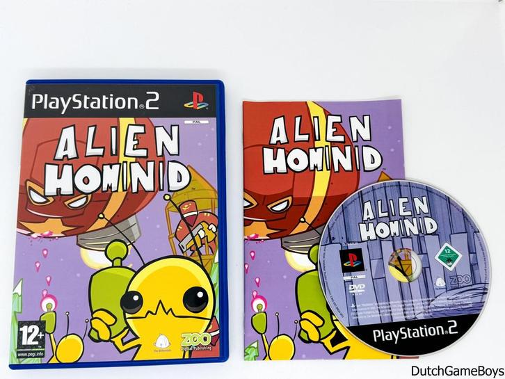 Playstation 2 / PS2 - Alien Hominid - FAH, Spelcomputers en Games, Games | Sony PlayStation 2, Gebruikt, Verzenden