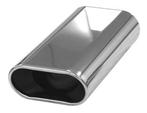 Uitlaat eindtip ovaal 70x140mm 44.5mm-1.75inch, Auto-onderdelen, Uitlaatsystemen, Verzenden, Nieuw