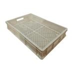 Stapelkrat, 600x400x100 mm, geperforeerde wanden en bodem,, 40 tot 60 cm, 50 tot 75 cm, Nieuw, Ophalen of Verzenden