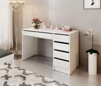 Kaptafel Arco Wit hoogglans 120 cm makeup tafel, Huis en Inrichting, 50 tot 100 cm, Nieuw, Modern, Verzenden