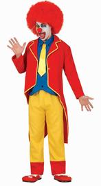 Clown Pak Rood Blauw Geel, Kleding | Heren, Carnavalskleding en Feestkleding, Nieuw, Verzenden