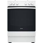 Indesit IS67G1PMW Gasfornuis 60 cm Vrijstaand, Ophalen of Verzenden, Nieuw