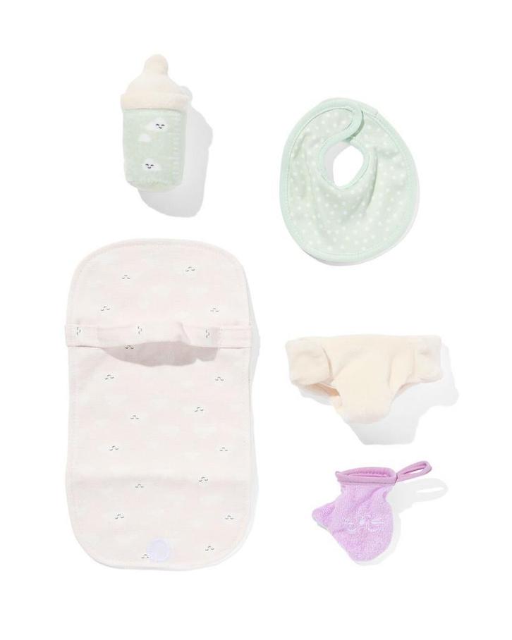 HEMA Poppen accessoiresset, Kinderen en Baby's, Speelgoed | Poppen, Nieuw, Verzenden