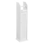 Toiletrol houder badkamerkast toiletkast MDF 78x20x18 cm wit, Nieuw, Verzenden