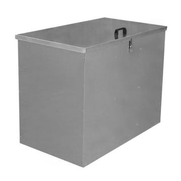 Metalen Voedselcontainer – 64 liter -88.5x67.5x125.5cm - 3 beschikbaar voor biedingen