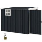 TRUUSK Metalen Tuinhuis 2,7m² 128x231x181cm Tuinschuur Met L, Tuin en Terras, Verzenden, Nieuw