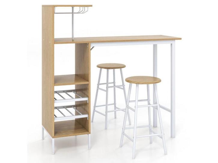 Coast - 3 Delige Bartafelset met 2 barkrukken en, Huis en Inrichting, Woonaccessoires | Overige, Nieuw, Verzenden