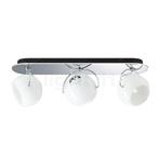 Fabbian Beluga White Plafond-/Wandlamp 3-lichts, opaalglas w, Huis en Inrichting, Lampen | Plafondlampen, Verzenden, Nieuw