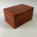 Humidor - BURR WALNUT CIGAR HUMIDOR - Cedar, Walnoot, Verzamelen, Nieuw