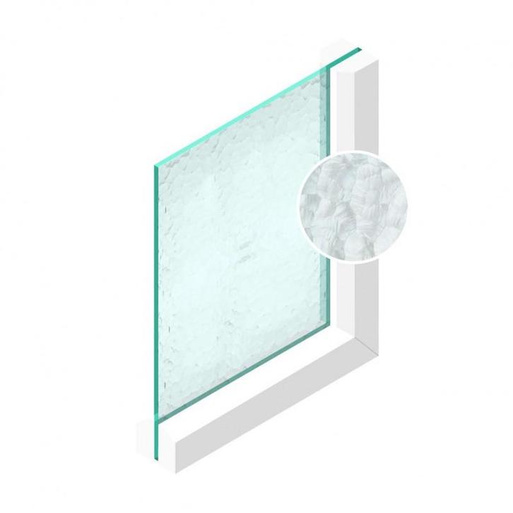 Byzanthijn grof 4 mm, Doe-het-zelf en Verbouw, Glas en Ramen, Ophalen of Verzenden