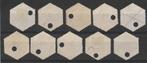 Nederland 1877/1903 - Telegramzegels - NVPH TG1 t/m TG6 en, Gestempeld