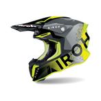 Airoh 2022 Twist 2.0 Bit Crosshelm Geel / Grijs maat XXL, Motoren, Kleding | Motorhelmen, Nieuw met kaartje
