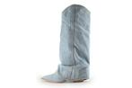 Sacha Cowboy laarzen in maat 37 Blauw | 10% korting, Kleding | Dames, Schoenen, Zo goed als nieuw, Sacha, Verzenden, Blauw