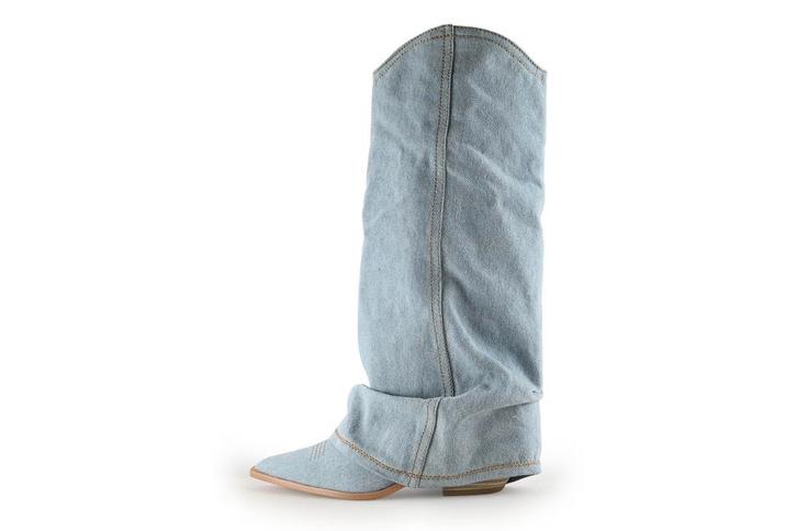 Sacha Cowboy laarzen in maat 37 Blauw | 10% korting, Kleding | Dames, Schoenen, Blauw, Zo goed als nieuw, Verzenden