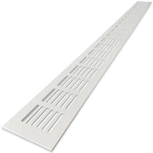 Ventilatiestrip aluminium LxH 800 x 60mm (G61-8006AA), Doe-het-zelf en Verbouw, Ventilatie en Afzuiging, Nieuw, Verzenden