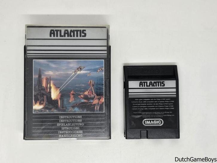 Philips VideoPac - Imagic - Atlantis, Spelcomputers en Games, Games | Overige, Gebruikt, Verzenden