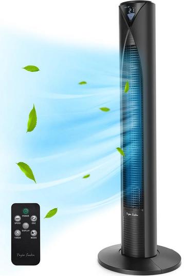 Taylor Swoden Torenventilator - Fluisterstil - 96CM - Ventil beschikbaar voor biedingen