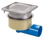 Afvoerput | RVS | 75l/min | 200 x 200 mm HorecaTraders, Verzenden, Nieuw in verpakking