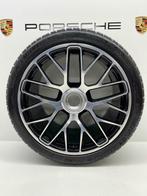 Porsche 991Turbo/GTS ORIGINELE 20 zw/alu winterset (8 MM), Ophalen, Gebruikt, 295 mm, Banden en Velgen