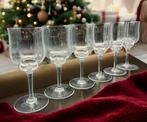 Baccarat - Drinkservies (6) - Capri (Optic) - Kristal - rode, Antiek en Kunst