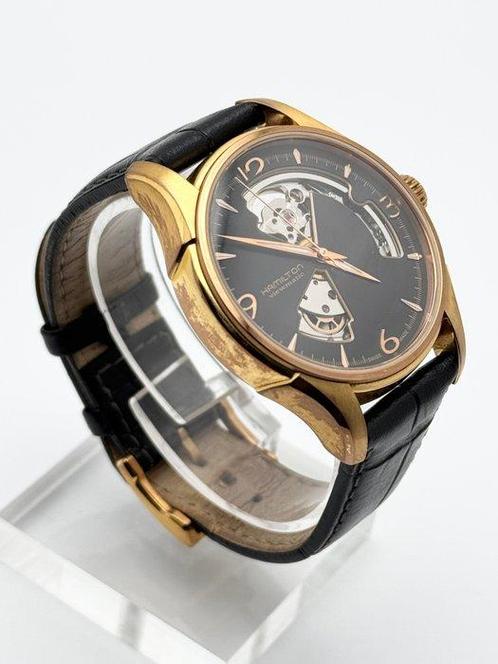 Hamilton - Jazzmaster Open Heart - Zonder Minimumprijs -, Sieraden, Tassen en Uiterlijk, Horloges | Heren