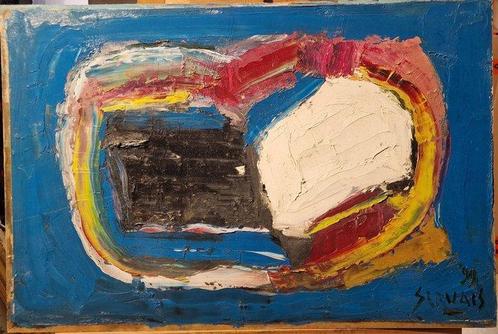 Hans Pilmeyer (1934) - Black and white book, Antiek en Kunst, Kunst | Schilderijen | Modern