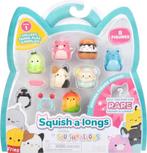 Squishmallow Squish a longs Mini Figuur 8-Pack Style 2 3 cm, Verzenden, Nieuw