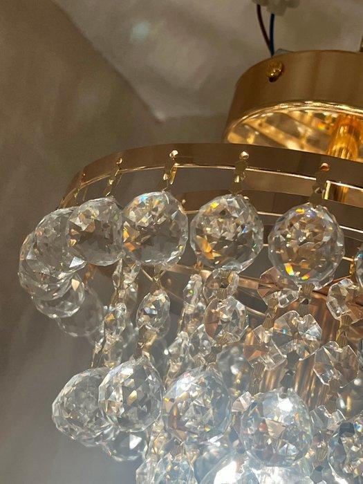 Swarovski - Plafondlamp - Kristal, Bladgoud, Antiek en Kunst, Kunst | Designobjecten