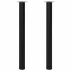 Tafelpoten telescoop 710-1100mm zwart | Retourdeal 41% Ko..., Tafelpoot, Minder dan 50 cm, 100 tot 150 cm, Rond
