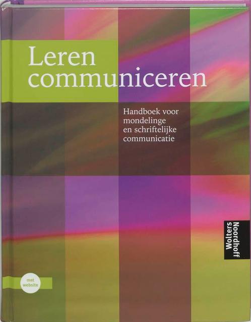 Leren Communiceren 9789001547028 Michael Steehouder, Boeken, Wetenschap, Gelezen, Verzenden