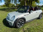Mini 1.6 16V Cooper S Cabrio 08 full options, Voorwielaandrijving, Gebruikt, Cabriolet, Wit