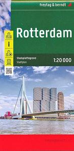 Stadsplattegrond Rotterdam - Freytag &amp; Berndt, Boeken, Atlassen en Landkaarten, Nieuw, Verzenden
