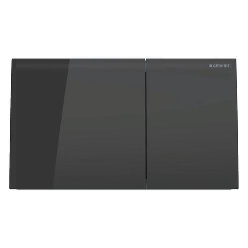 Drukplaat Geberit Sigma 70 Frontbediening 2-toets Glas Zwart, Doe-het-zelf en Verbouw, Sanitair, Overige typen, Nieuw, Ophalen of Verzenden