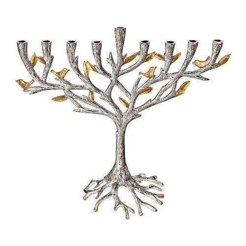 Chanukah Menorah van Yair Emanuel een prachtige handgema..., Huis en Inrichting, Woonaccessoires | Kandelaars en Kaarsen
