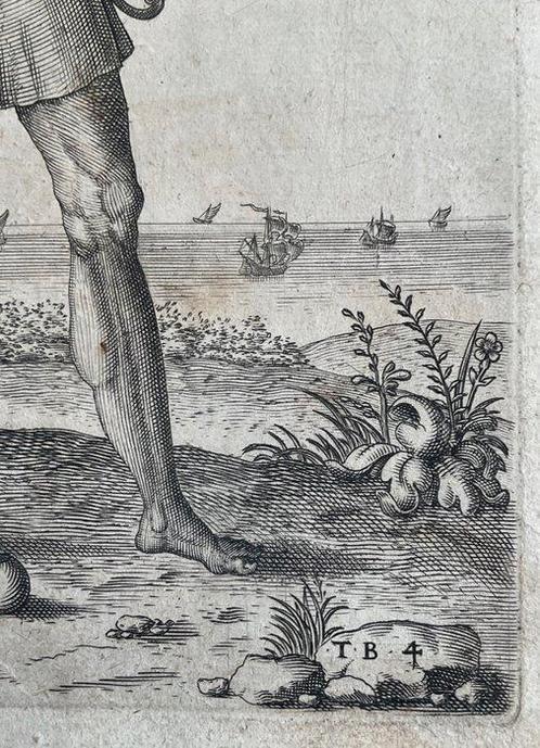 Theodor de Bry (1528-1598) - I Pitti- Originale raro primo, Antiek en Kunst, Antiek | Overige Antiek